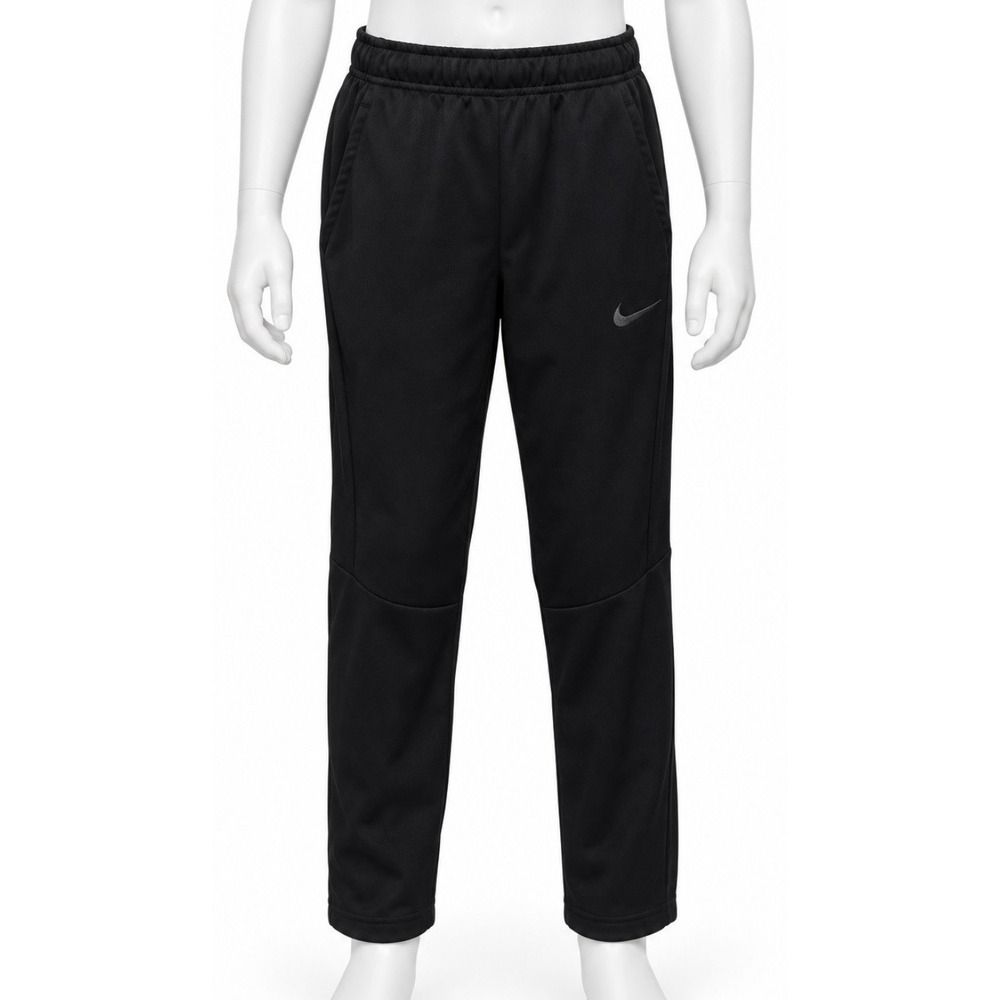 NIKE Boys Black XL Track Athletic Pants Elastic With Drawstring Waist